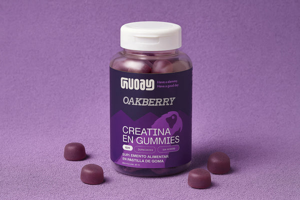 Creatina em Gummies – Sabor Açaí (Oakberry Edition)