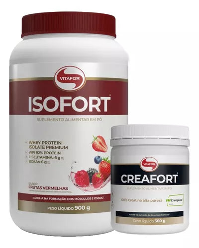Kit Performance – Whey Isolado e Creatina para Resultados Máximos