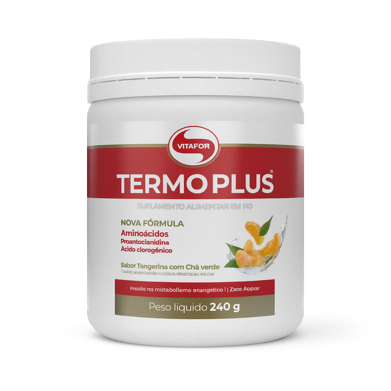 Termo plus - 240g Tangerina com Chá Verde - Vitafor
