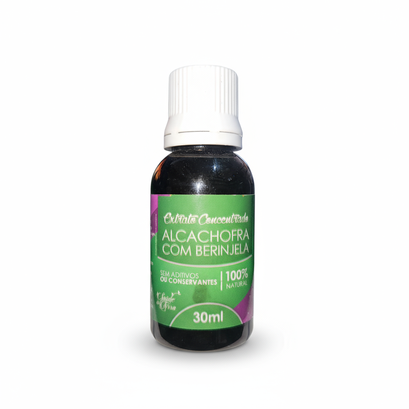 Extrato Concentrado de Alcachofra com Berinjela - 30ml