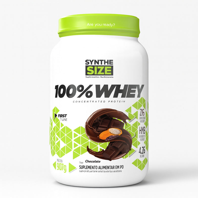 Whey Concentrate Protein – Synthe Size 907g (Sabor Chocolate)
