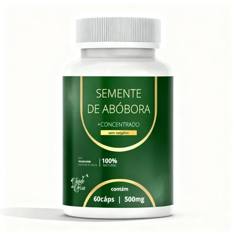 Semente de Abóbora 60 Cápsulas