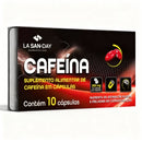 Suplemento Alimentar de Cafeína 10/Cápsulas - La San Day