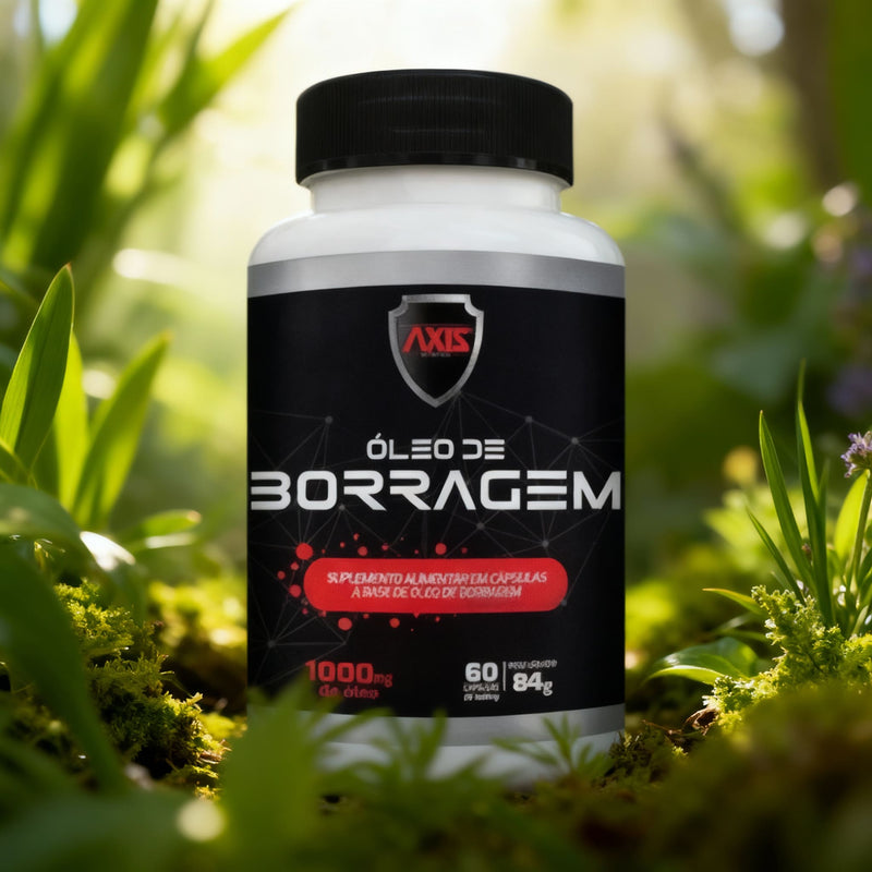 Óleo de Borragem Axis 60 Cápsulas