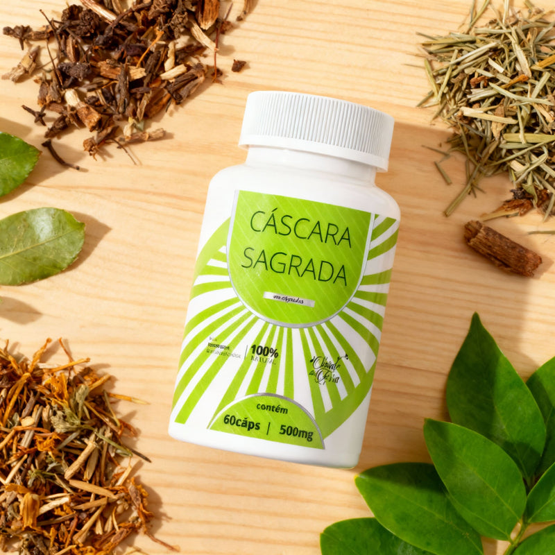 Cáscara Sagrada 60 Cápsulas- Saúde da Terra
