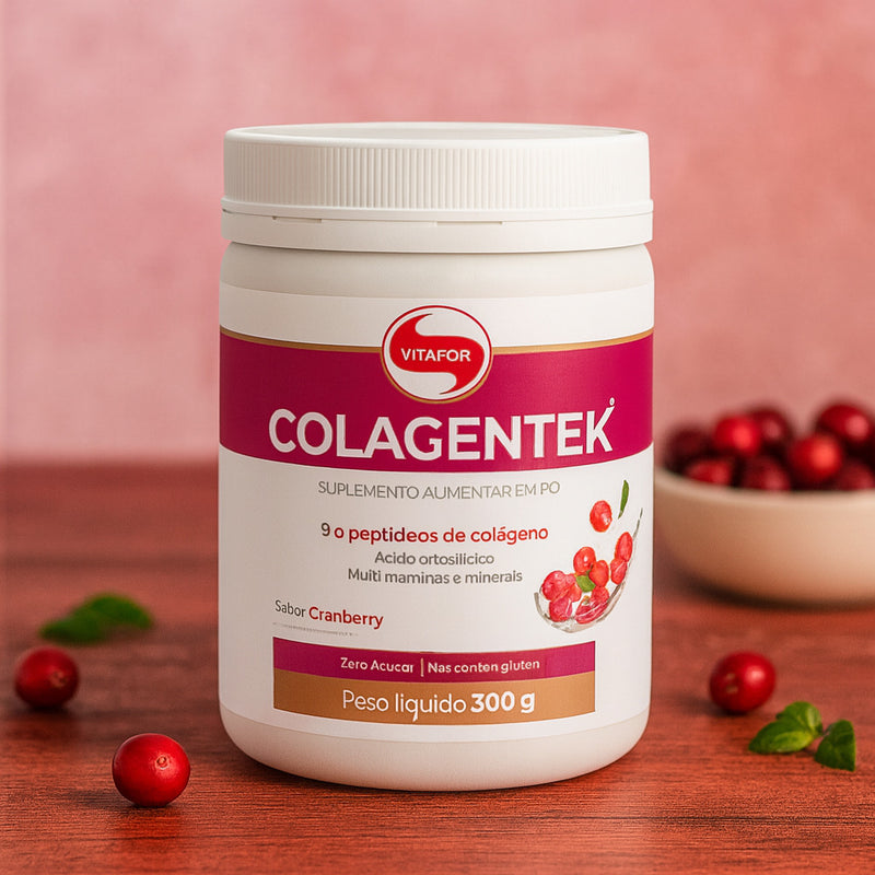 Colagentek Vitafor Cranberry/Neutro – 300g