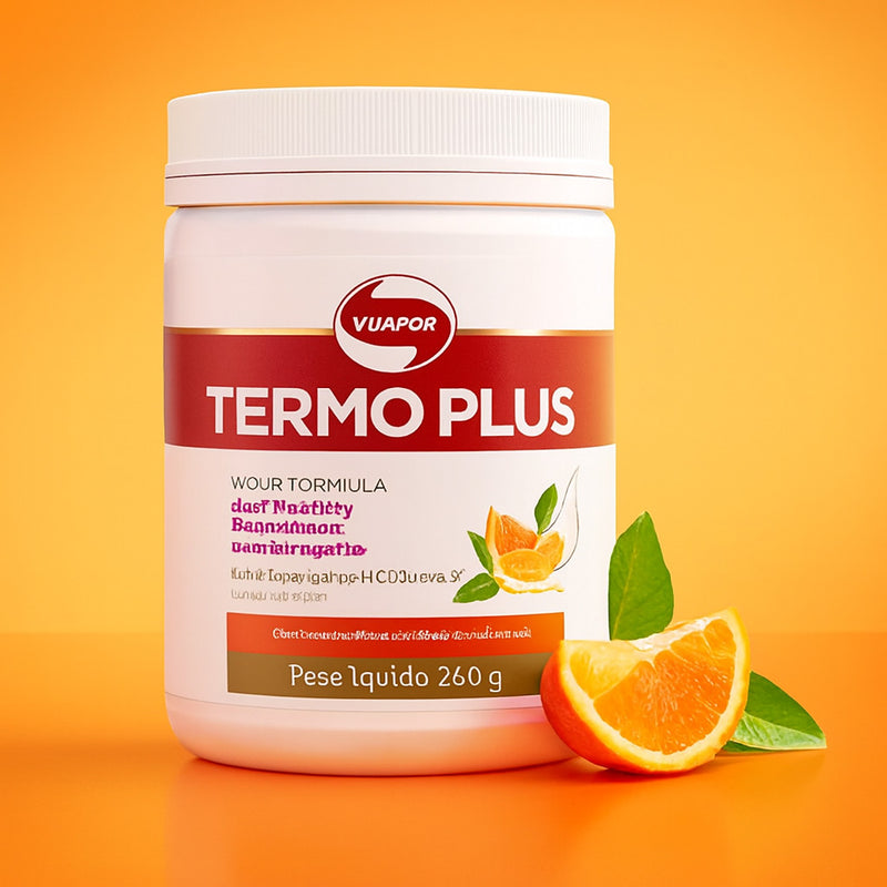 Termo plus - 240g Tangerina com Chá Verde - Vitafor