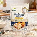 Mistura para Pão Multigrãos Sem Glúten Vitalin - 500g