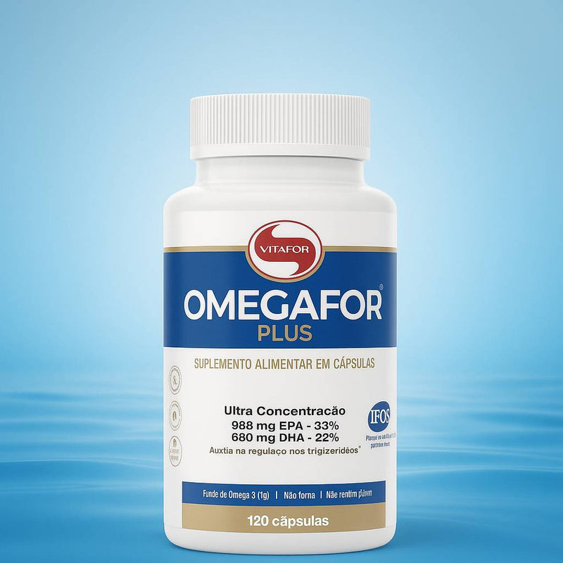 Ômegafor Plus Vitafor 60 Cápsulas