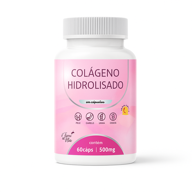 Colágeno Hidrolisado - 60 Cápsulas