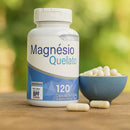 Magnésio Quelato 60 cápsulas - Smart Nutrition