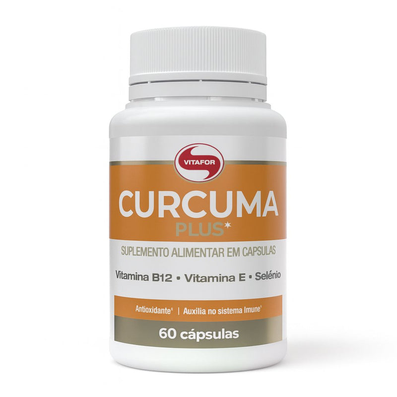 Curcuma Plus - Vitafor 60 Cápsulas
