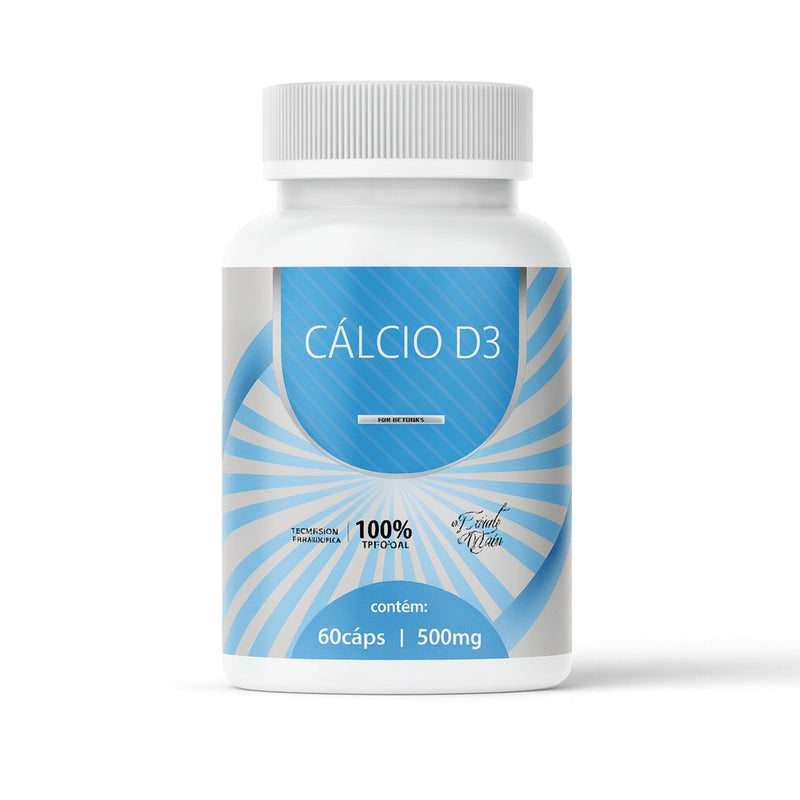 Cálcio D3 - 60 Cápsulas