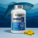 Ômega 3 Meg-3 Epa 540mg Dha 360mg Fish Oil 120 Caps - Katiguá