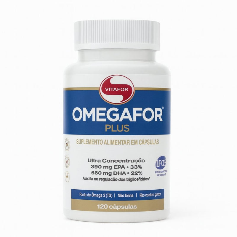 Ômegafor Plus Vitafor 60 Cápsulas